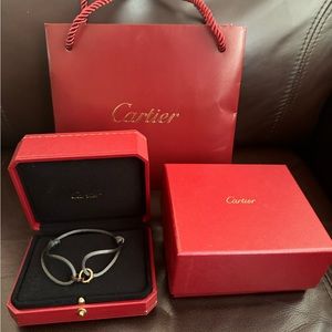 Cartier baby love cord bracelet